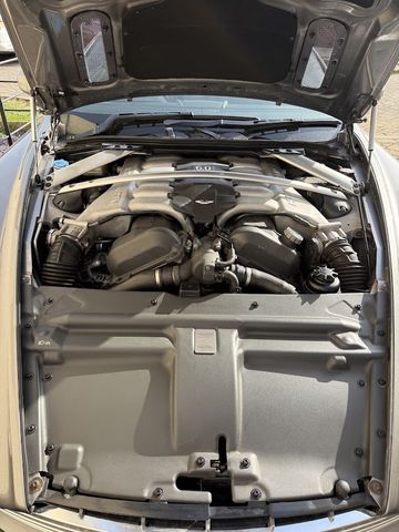 The 6.0 V12 engine bay, buttoned up